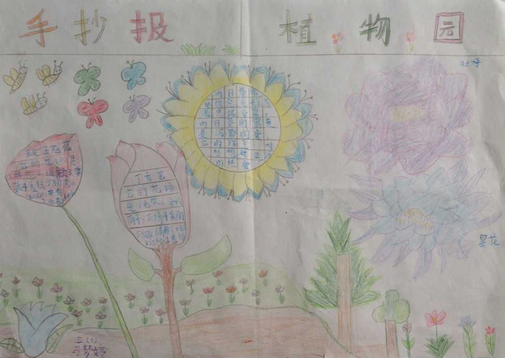 植物园手抄报大全_关于植物园的手抄报/内容/资料