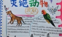 灭绝动物挽歌手抄报，保护濒临灭绝