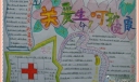 关爱生命 呵护健康手抄报版面设计图