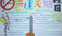 共建无烟校园手抄报图片