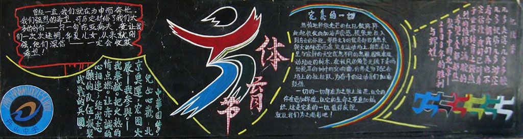 体育节黑板报素材
