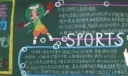 初一年级“我运动我快乐我成长”主题黑板报作品欣赏