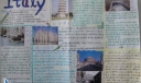 Italy手抄报图片