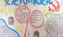 党是太阳我是花手抄报作品