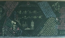 清洁乡村保护环境黑板报