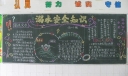 溺水安全知识黑板报图片