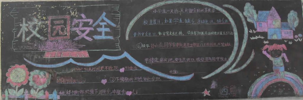 大学校园安全板报大全