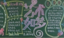 小学艺术节黑板报图片