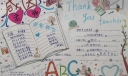 9.10感恩老师手抄报图片，Thank you teacher