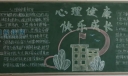 心理健康快乐成长黑板报
