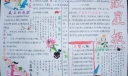 红色手抄报版面设计图