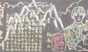 沁园春军训黑板报