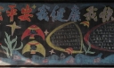 我平安我健康我快乐黑板报