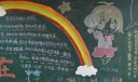恩情永在黑板报作品