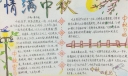 情满中秋手抄报图片