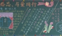 学会感恩快乐自己黑板报
