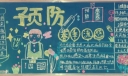 预防春季流感黑板报作品