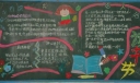 小学读书节黑板报图片