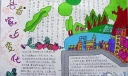 小学生喜看家乡变化手抄报作品