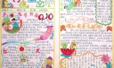 小学五年级学生庆祝教师节手抄报：月夜星空