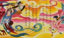 美的让人无法呼吸的中国梦墙报