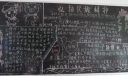 弘扬民族精神黑板报设计图