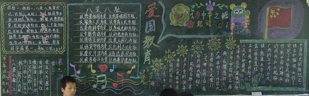 爱国主题黑板报图片大全