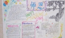师恩手抄报图片