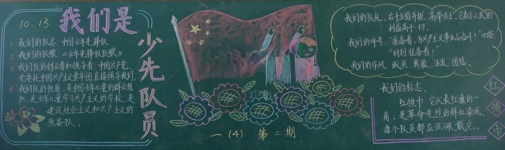 爱国主义教育黑板报