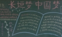长垣梦 中国梦黑板报