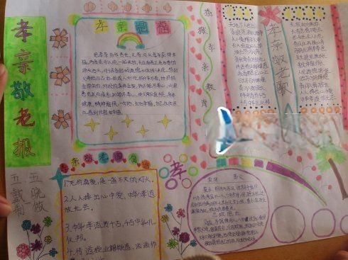 2022有关重阳节的手抄报
