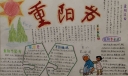 重阳节手抄报获奖作品欣赏