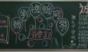 公勤诚朴黑板报