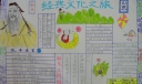 经典文化之旅手抄报