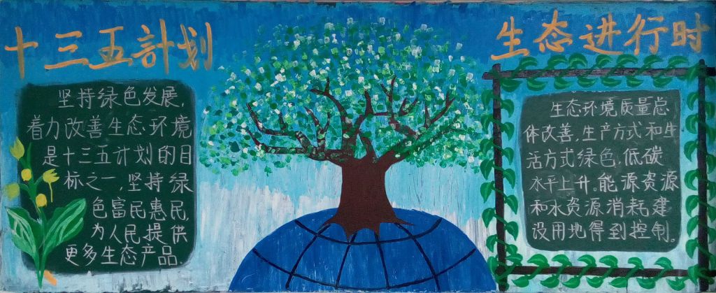 十三五计划黑板报图片展 十三五计划黑板报图片展