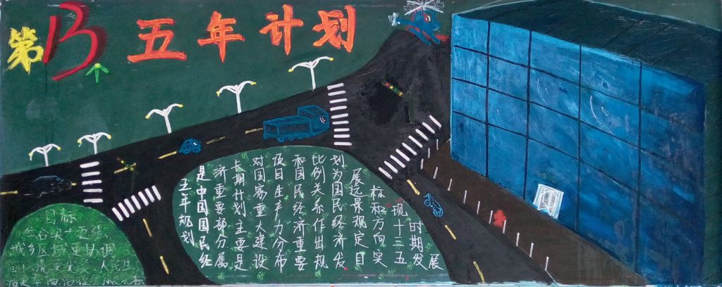 十三五计划黑板报图片展 十三五计划黑板报图片展