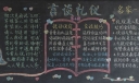 言谈礼仪黑板报图片