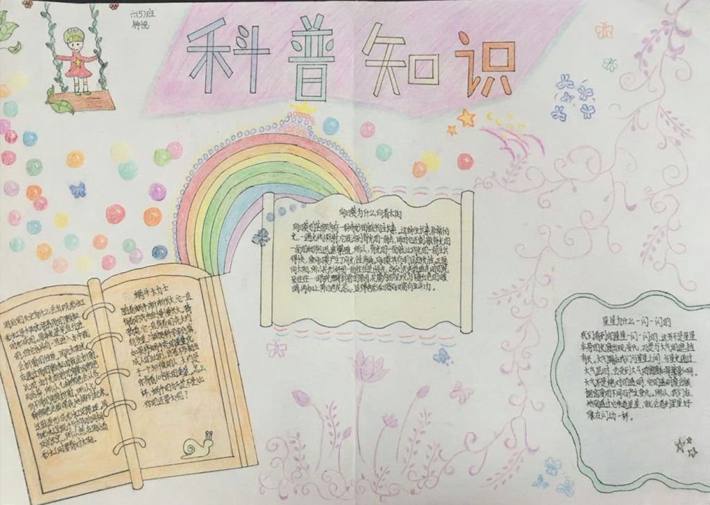 科普手抄报图片简单又漂亮 科普手抄报图片简单又漂亮
