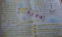 太空授课手抄报图片