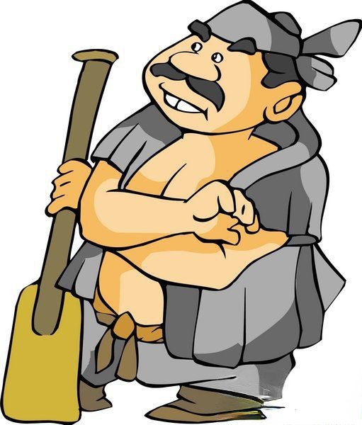 板报插图之古代人物-江湖好汉19