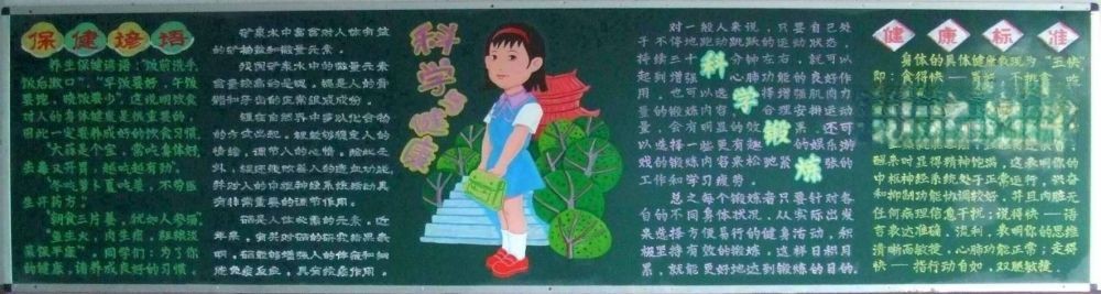 手绘黑板报作品欣赏 手绘黑板报作品欣赏