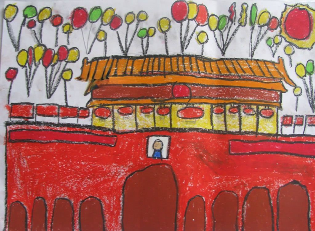 小学生庆国庆手抄报绘画