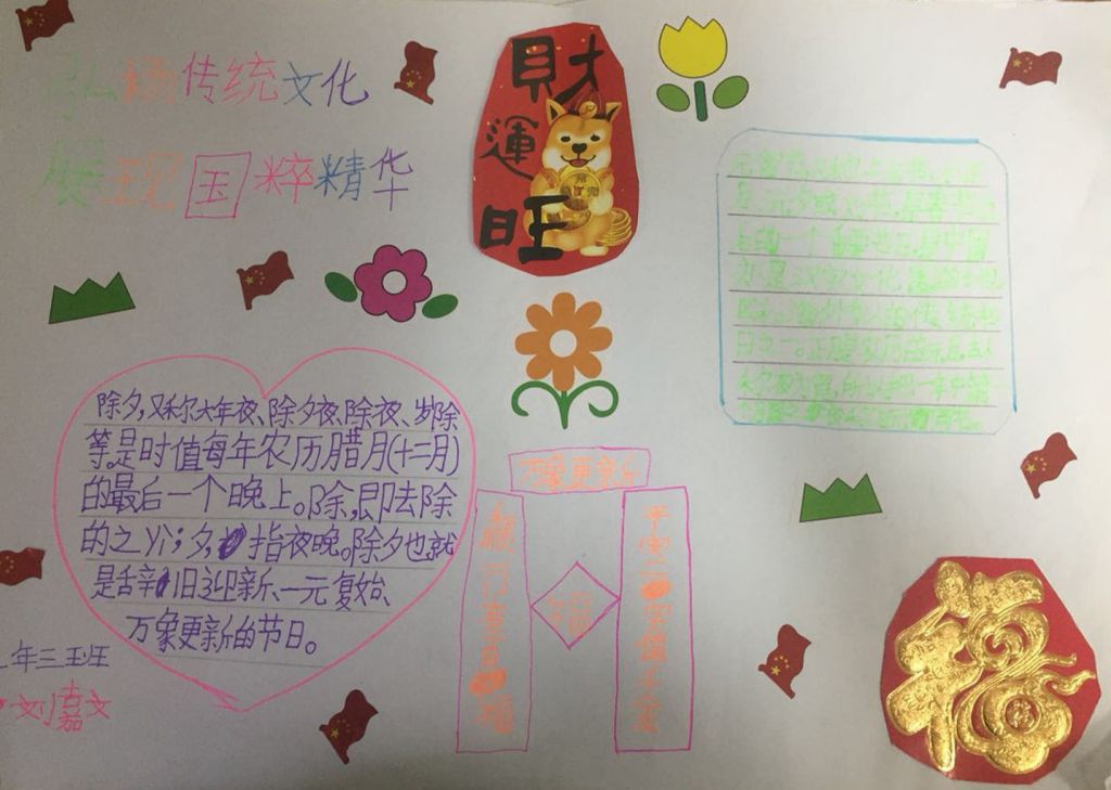 弘扬传统文化展现国粹精华手抄报大全