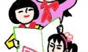 小学生读书插图
