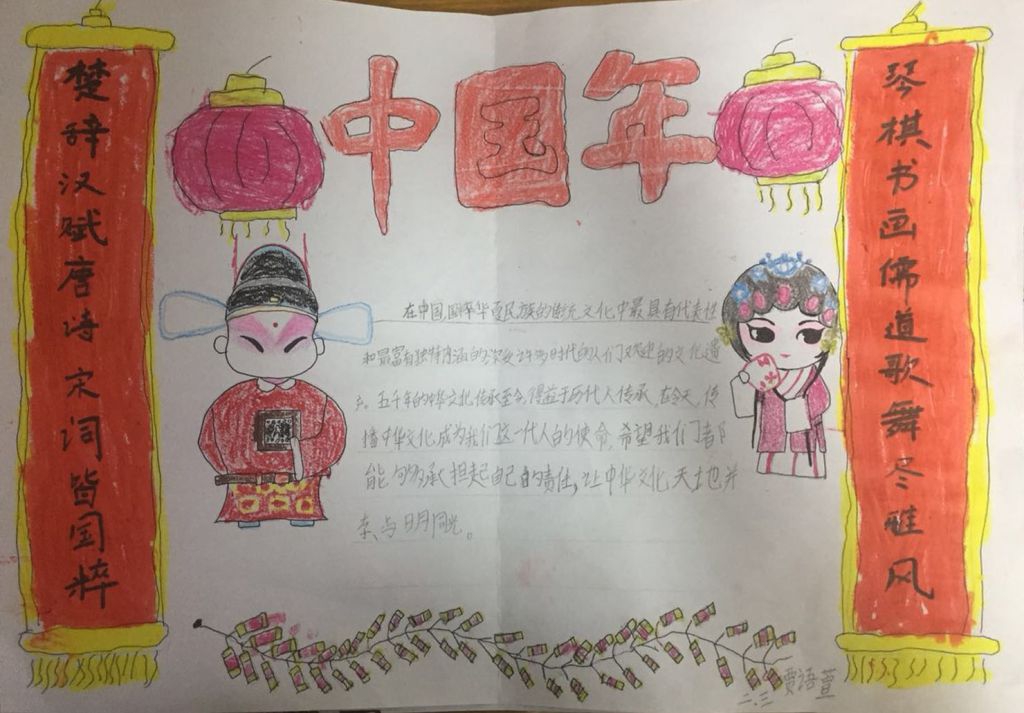 弘扬传统文化展现国粹精华手抄报大全