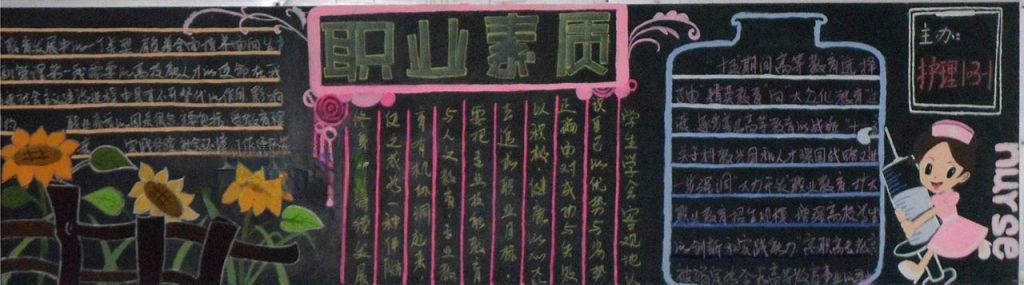 职业素养黑板报