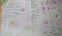 512安全防震手抄报作品展示