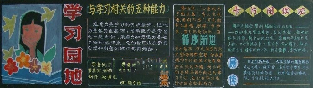 手绘黑板报作品欣赏 手绘黑板报作品欣赏