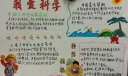 小学生我爱科学手抄报