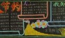 节约黑板报版面设计图